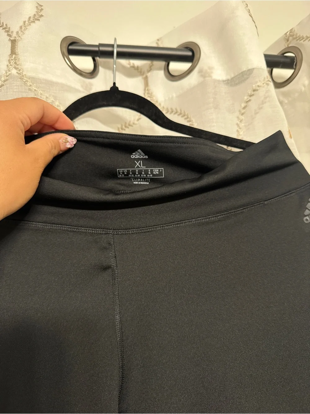 adidas Black Logo Leggings